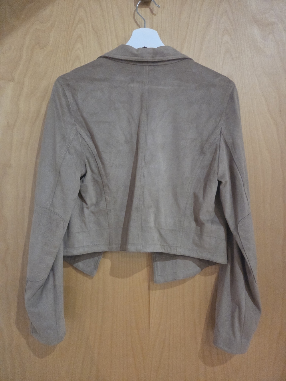 State Suede-Look Beige Jacket - Picture 2 of 4